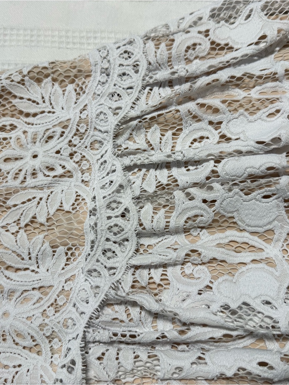 Lilly Pulitzer White Crochet Lace Halter Dress - Picture 14 of 15